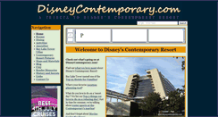 Desktop Screenshot of disneycontemporary.com
